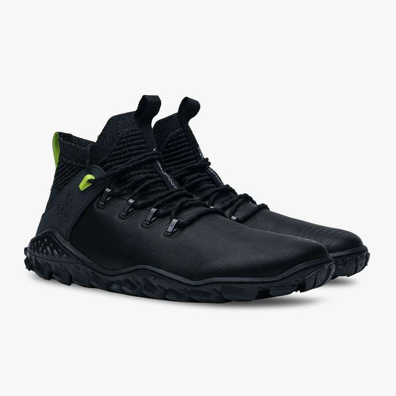 Vivobarefoot Magna Forest ESC Mens Obsidian/Lime