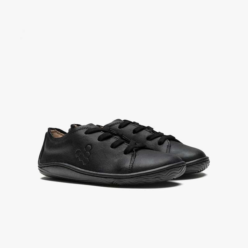 Vivobarefoot Addis School Kids Obsidian