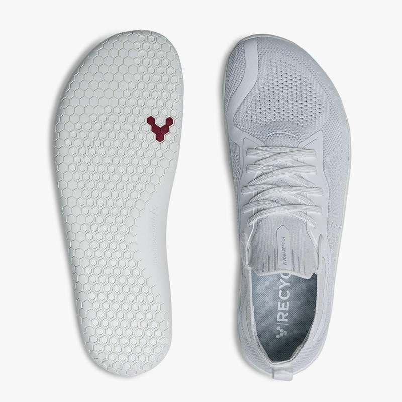 Vivobarefoot Primus Lite Knit Mens Bright White