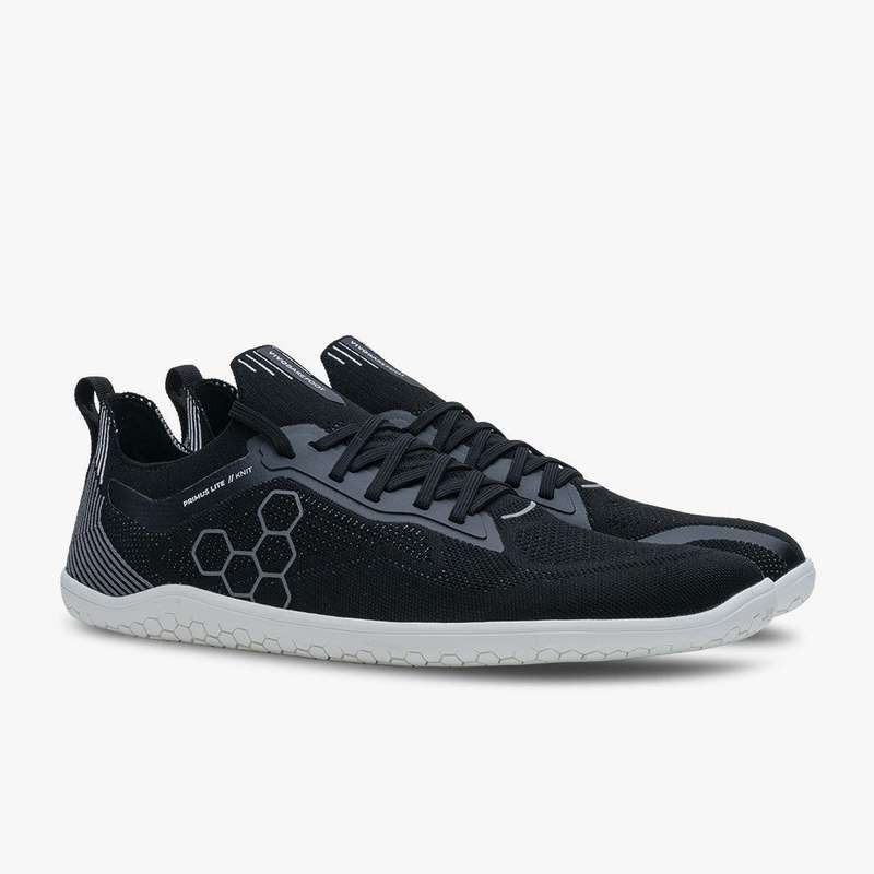 Vivobarefoot Primus Lite Knit Mens Obsidian