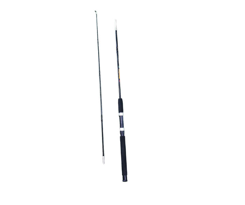 1.8m Fiber Glass Fishing Rod - Black