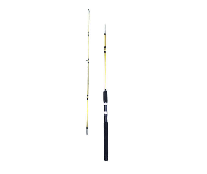 1.8m Fiber Glass Fishing Rod - Yellow