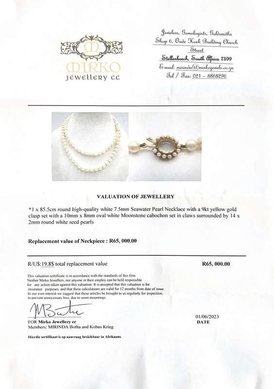 Vintage Pearl Necklace