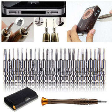 FREE SHIPPING! Raitool 25 in 1 Multi-purpose Precision Screwdriver Wallet Set Repa... - Deluxe Model