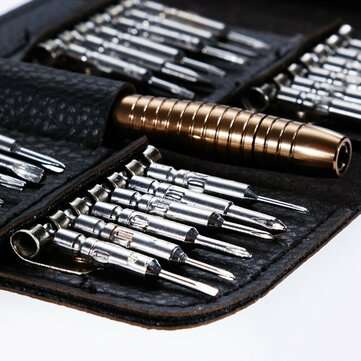 FREE SHIPPING! Raitool 25 in 1 Multi-purpose Precision Screwdriver Wallet Set Repa... - Deluxe Model