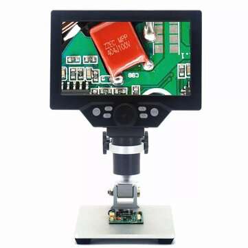 FREE SHIPPING! **SALE** MUSTOOL G1200 Digital Microscope 12MP 7 Inch Large Color S... - 220V EU Plug