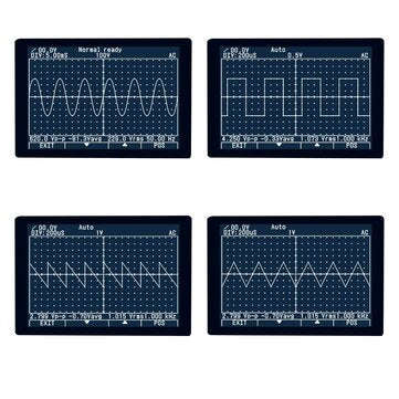 FREE SHIPPING! CHEAPEST!! Oscilloscope MUSTOOL MDS8207 Intelligent 2 in 1Digital 40MHz