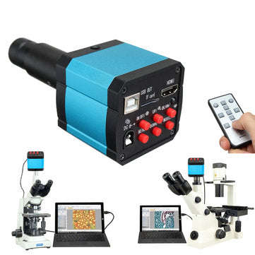 FREE SHIPPING SALE!! HAYEAR 16MP 1080P 60FPS USB C-mount Digital Industry Video Microscope