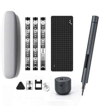 **FREE SHIPPING Wowstick 1F+ 64 In 1 Electric Screwdriver Cordless Lithium-ion Charge LED Power S...