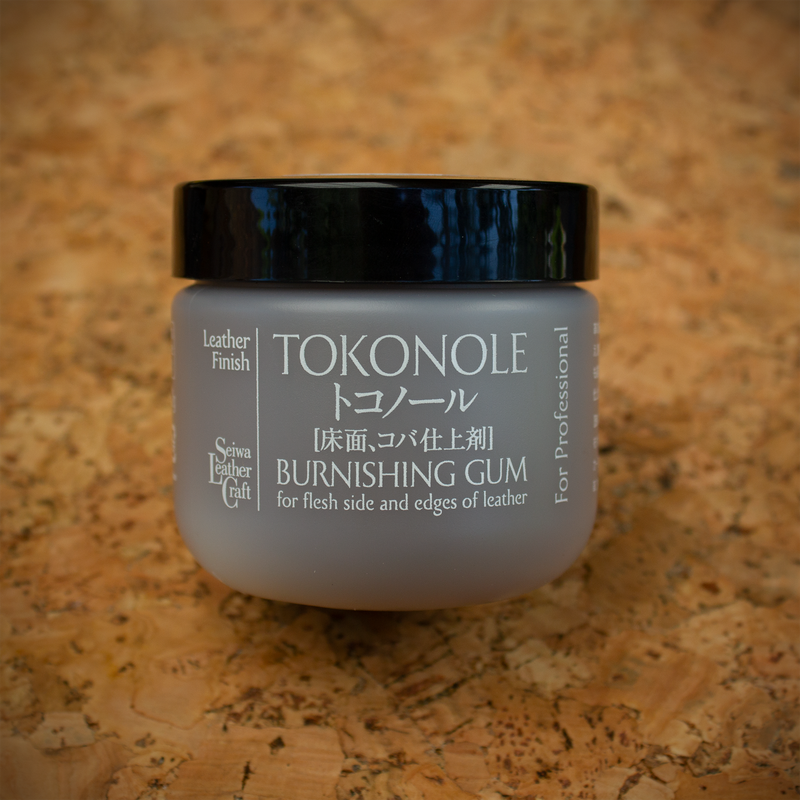 Seiwa Tokonole Leather Burnishing Gum | Brown | 120g