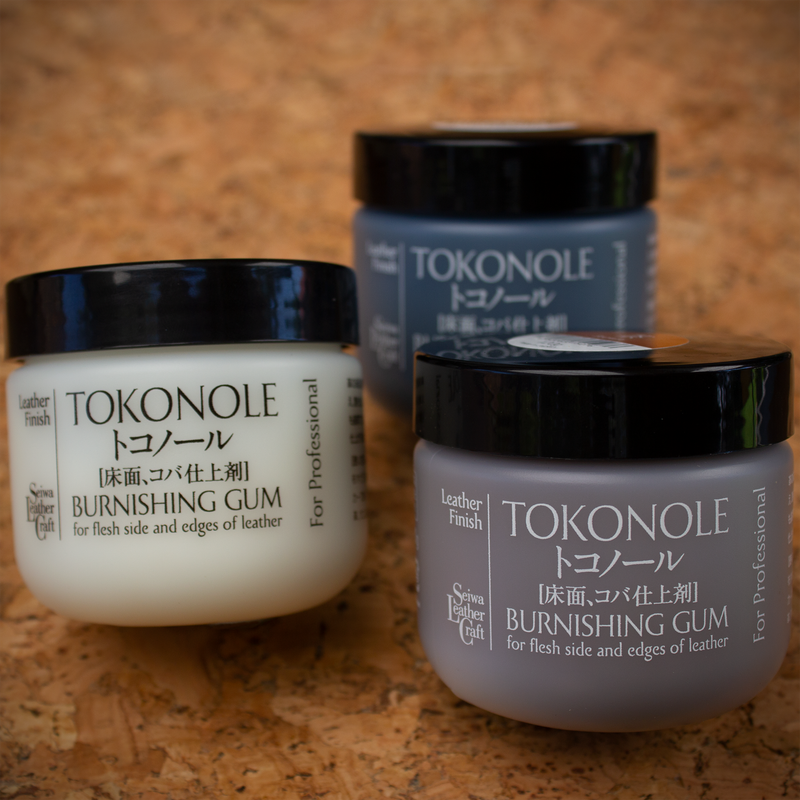 Seiwa Tokonole Leather Burnishing Gum | Brown | 120g