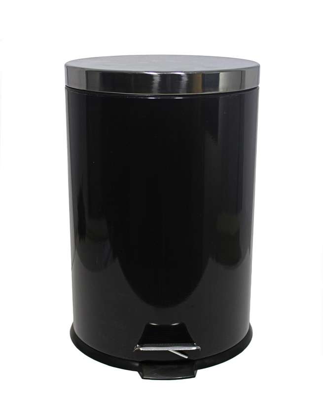 Black Dust Bin - 30ltr / Black