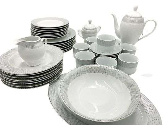 47 pc round dinner set