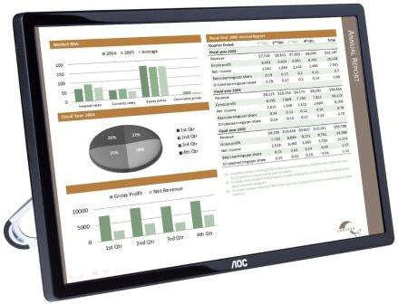 AOC E1659FWU 16" (15.6" viewable), USB 3.0-Powered, Portable LCD / LED Monitor, Retail Box