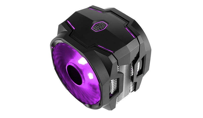 Cooler Master MasterAir MA610P Air Tower; 2 x 120mm RGB Fan; Included RGB Controller; 6 Heat Pipes.