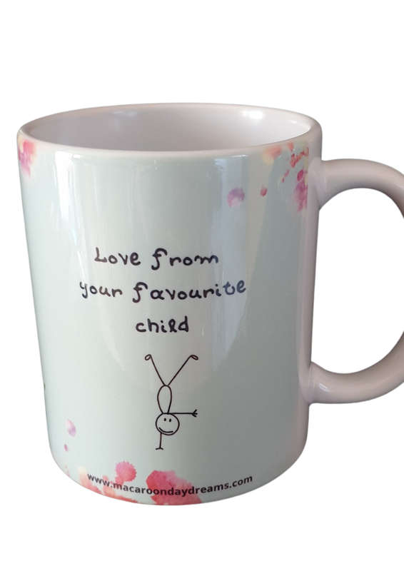 Favourite Child 325ml Cheeky Mom Mug in Gift Box