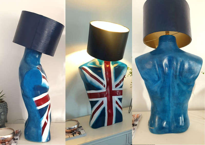 Unique Union Jack - Table Lamp