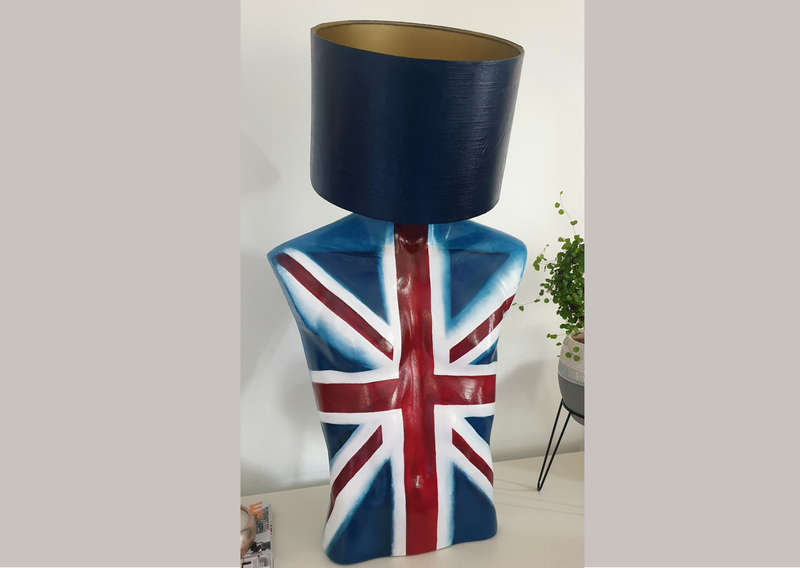 Unique Union Jack - Table Lamp