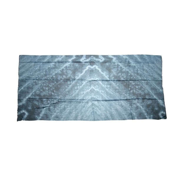 Luxurious Blue Tie-dye Scarf