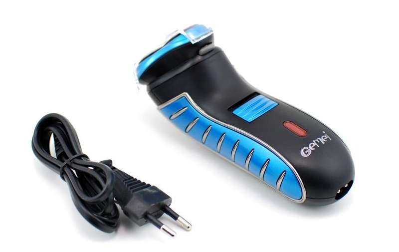 Professional Rechargeable Shaver and Hair Trimmer - Blue