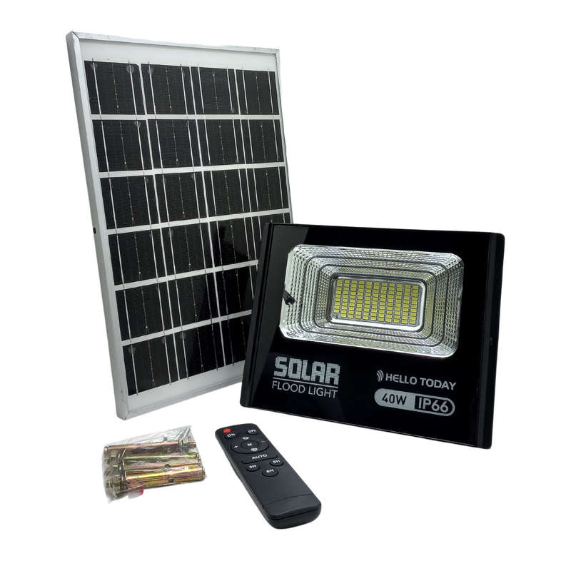 15Watt Solar Floodlight with Remote