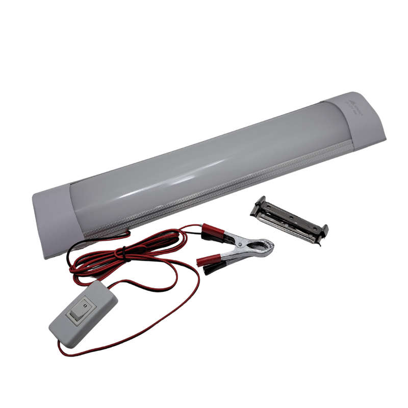 12v LED Tubelight with Switch 370mm