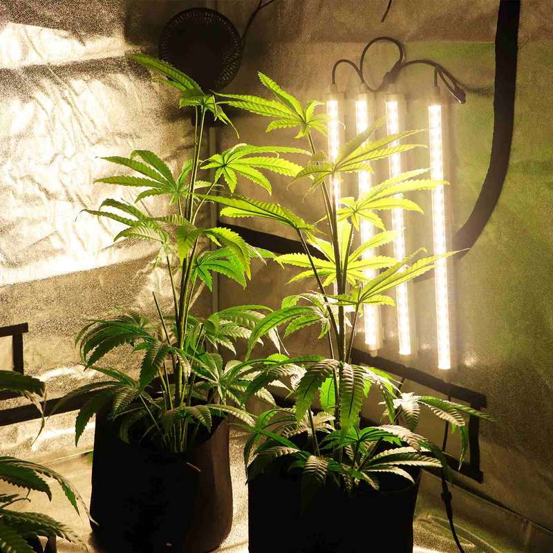T8 LED Tube Grow Lights 10W X 4PCS for home/garden leafgreen/seedling growth