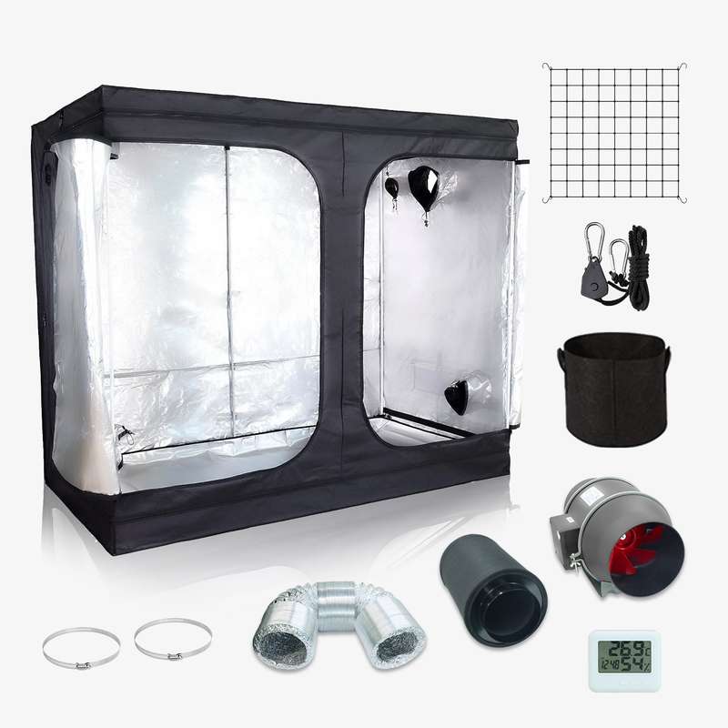 240×120×200cm Grow Tent Kits---TheOneGrow
