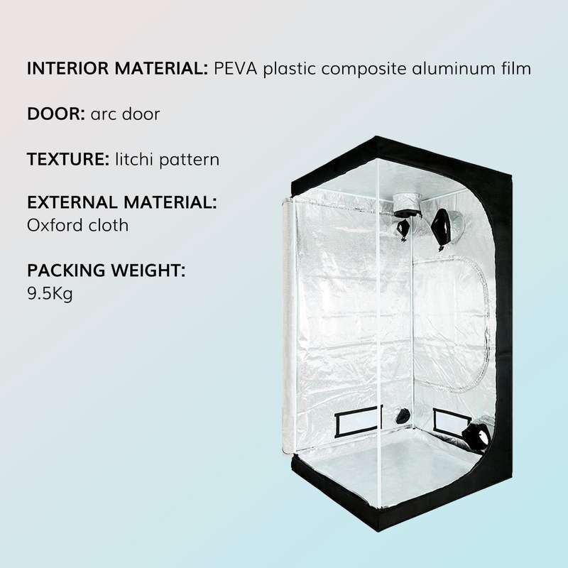 Indoor Grow Tent (90cm x 90cm x 180cm Tall)---TheOneGrow