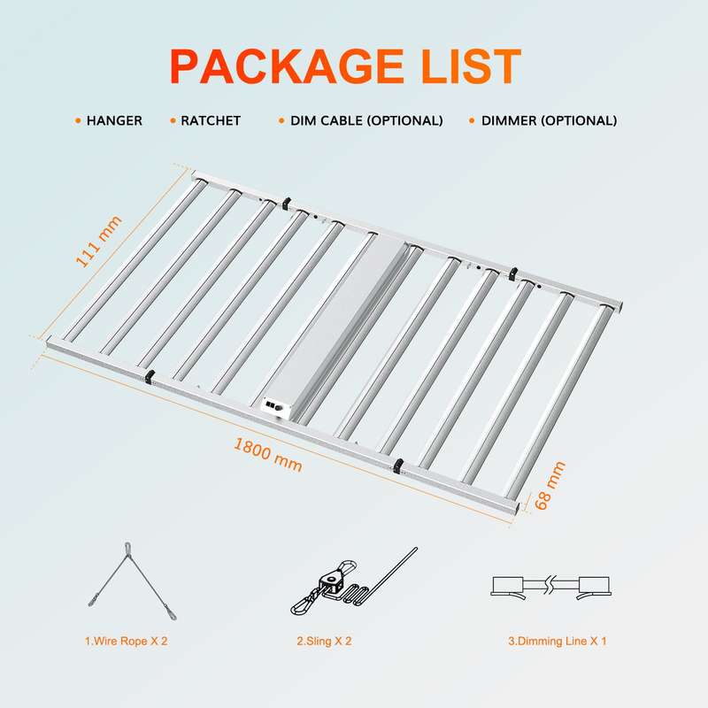 full spectrum LED grow light 1200w