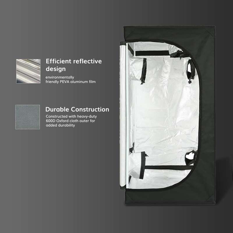 90×90×180cm  Grow Tent Kit---TheOneGrow