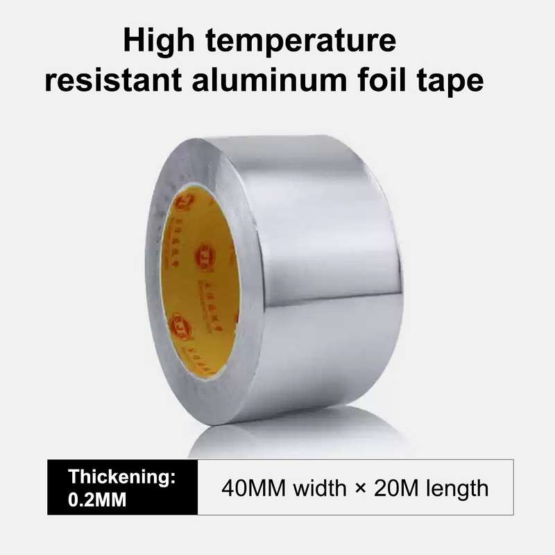 Aluminum foil Tape 20m-Heat Insulation High-Temperature Resistant --- TheOneGrow