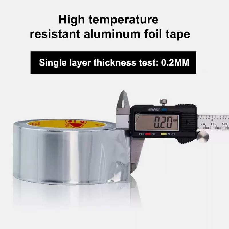 Aluminum foil Tape 20m-Heat Insulation High-Temperature Resistant --- TheOneGrow