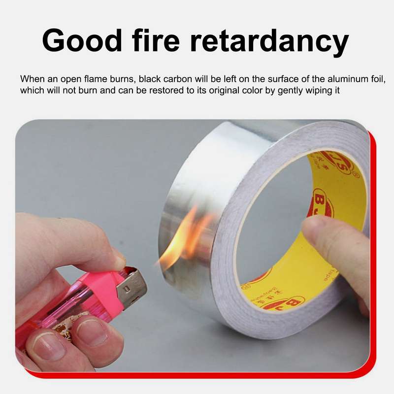 Aluminum foil Tape 20m-Heat Insulation High-Temperature Resistant --- TheOneGrow