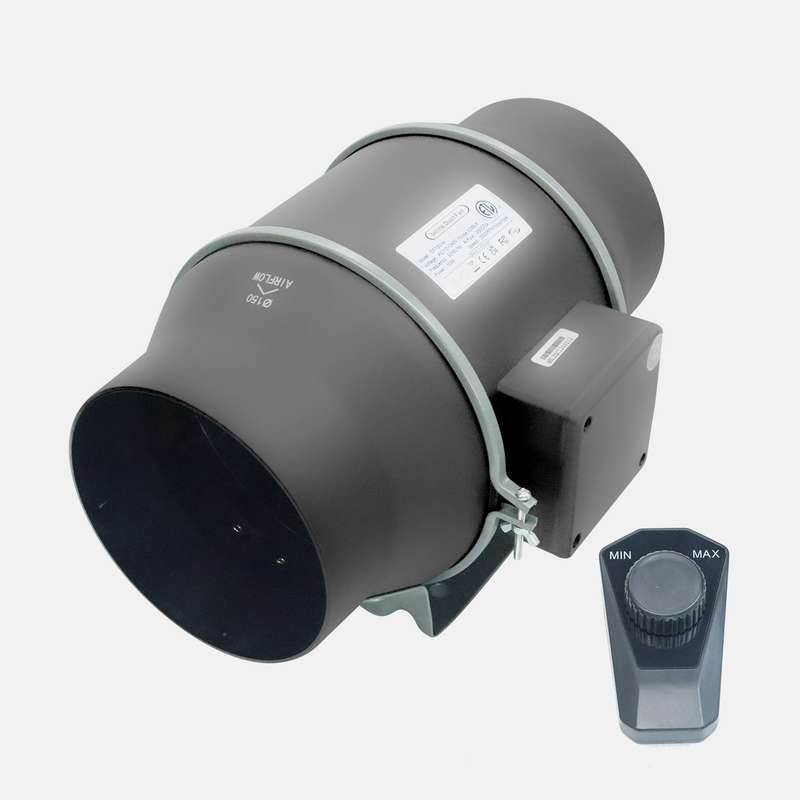 4/100mm6/150mm8/200mm  Inline Fan Upgraded Model---TheOneGrow