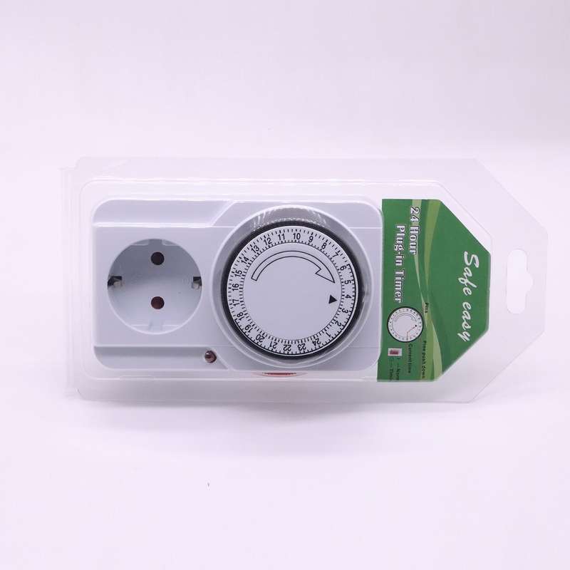 24 hours Plug in Timer Mechanical with Adpater & Converter