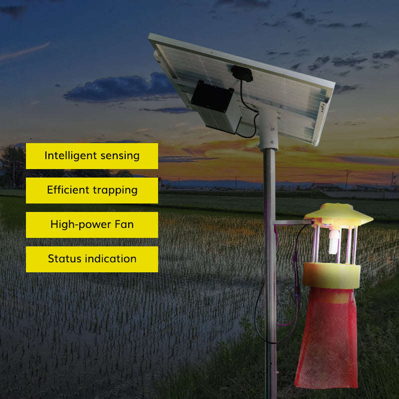 UV Insecticidal Lamp - Solor Power Model --- TheOneGrow