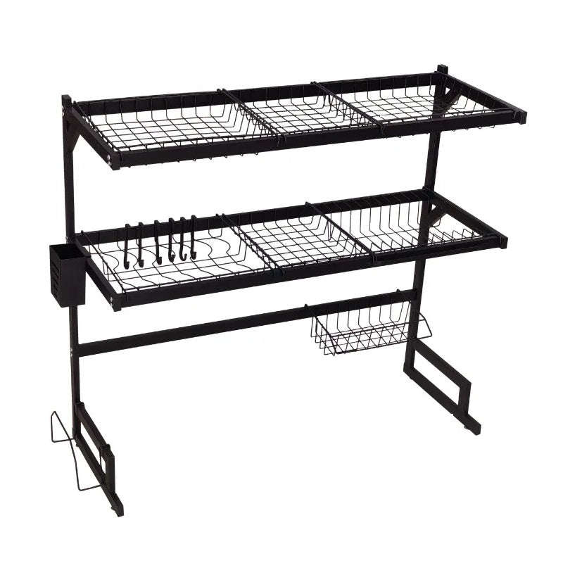 Compact - 2 Tier Over Sink Dish Drying Rack