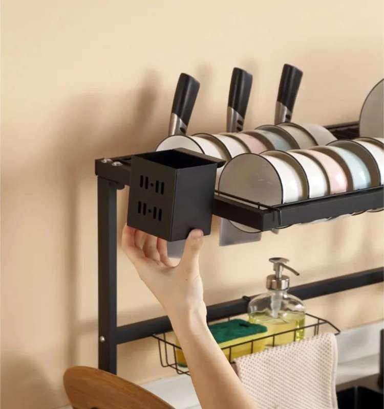 Compact - 2 Tier Over Sink Dish Drying Rack