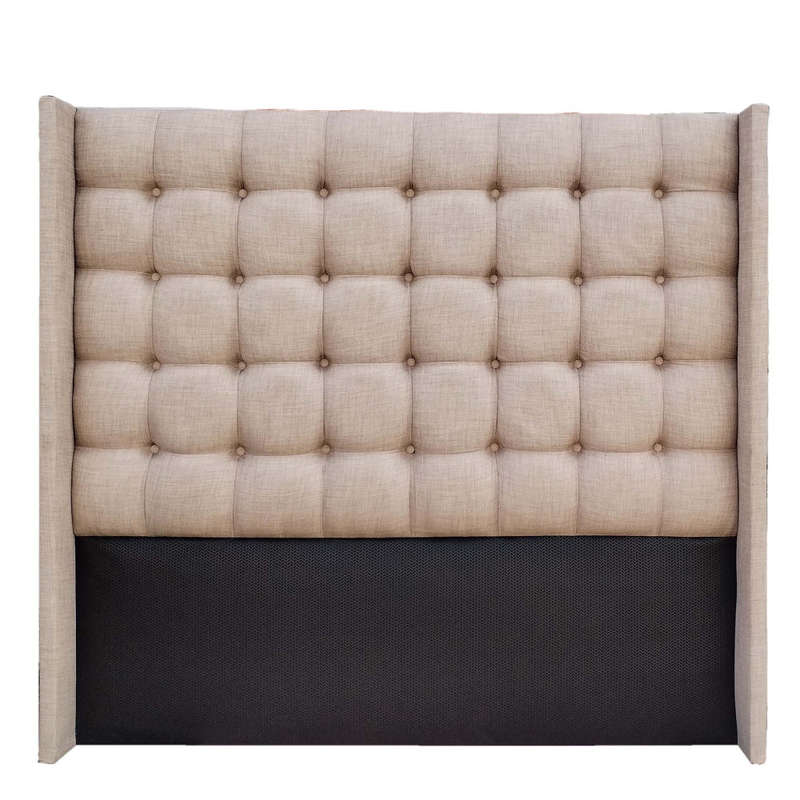 Nu Dekor - Benno Button Winged Headboard