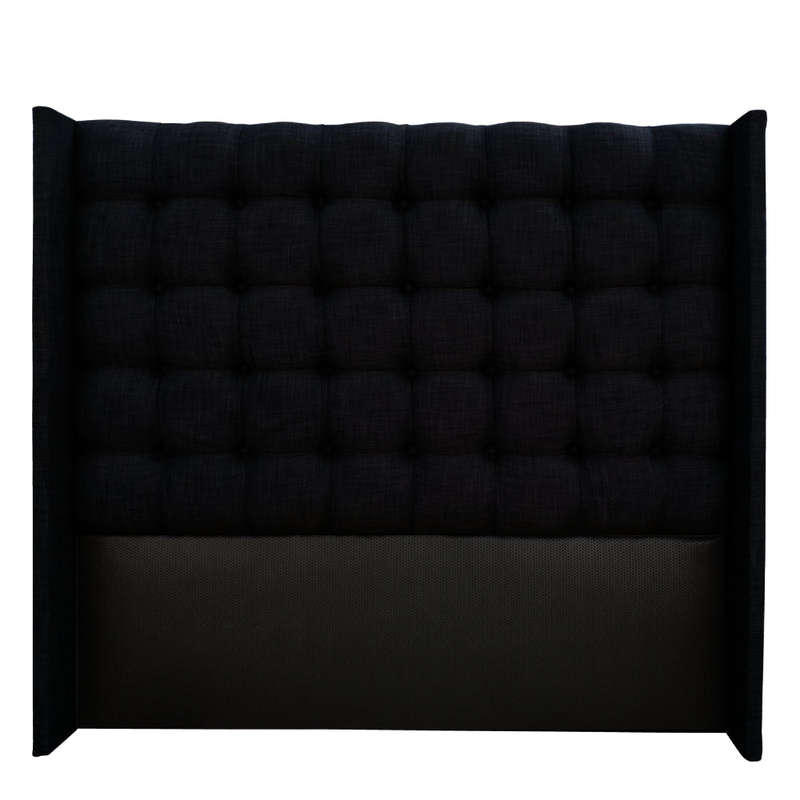Nu Dekor - Benno Button Winged Headboard