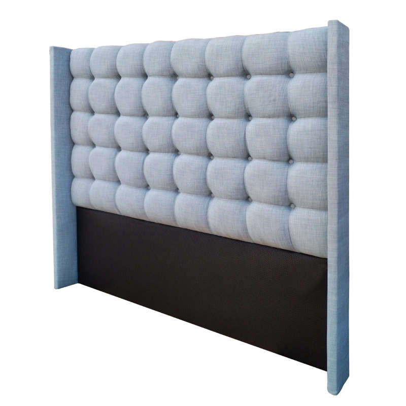 Nu Dekor - Benno Button Winged Headboard