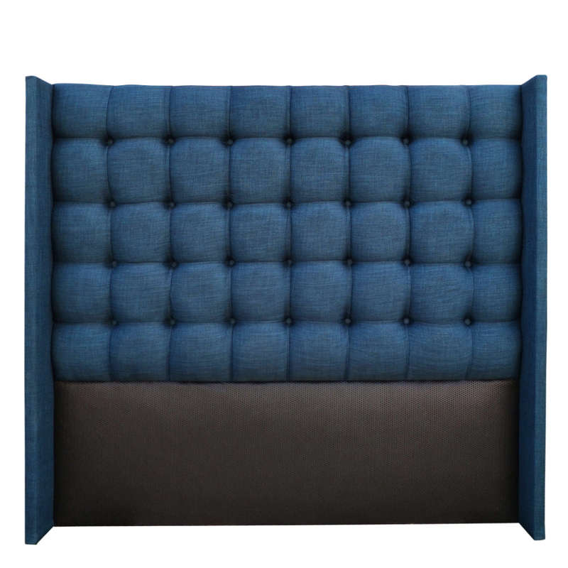Nu Dekor - Benno Button Winged Headboard
