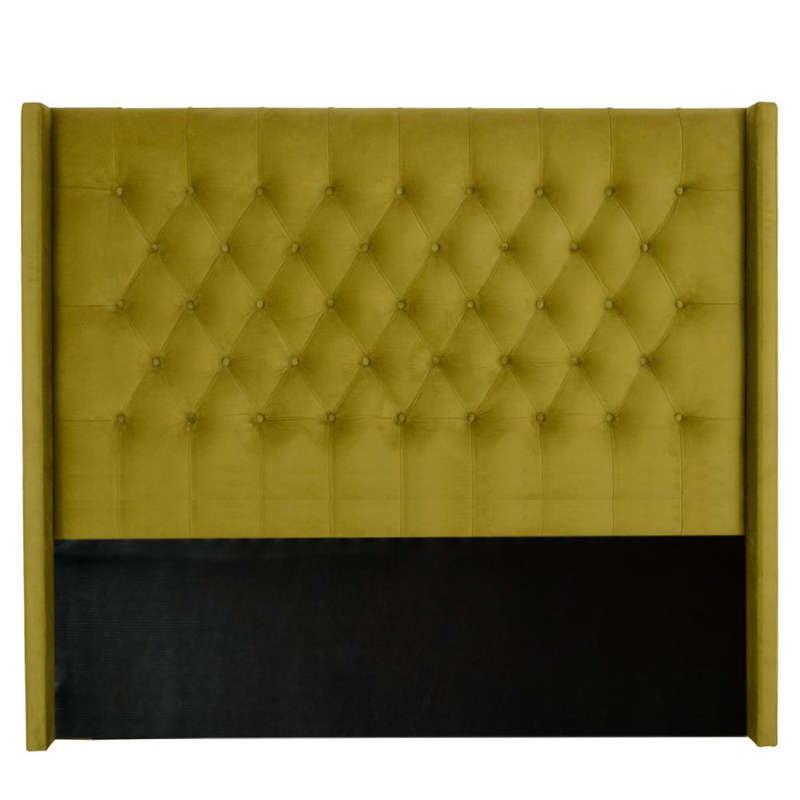 Nu Dekor - Diamante Velvet Paneled Tufted Headboard