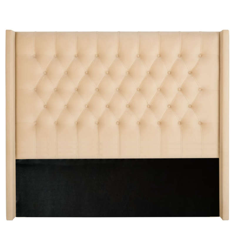 Nu Dekor - Diamante Velvet Paneled Tufted Headboard