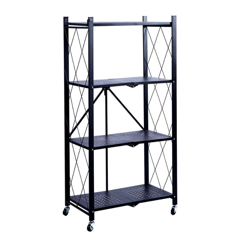 Nu Dekor - 4 Tier Foldable Storage Organizer Rack
