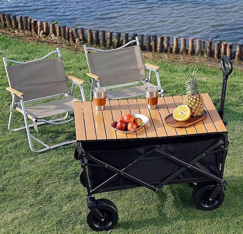 Shayd - Outdoor Collapsible Beach/Camping Folding Trolley Wagon