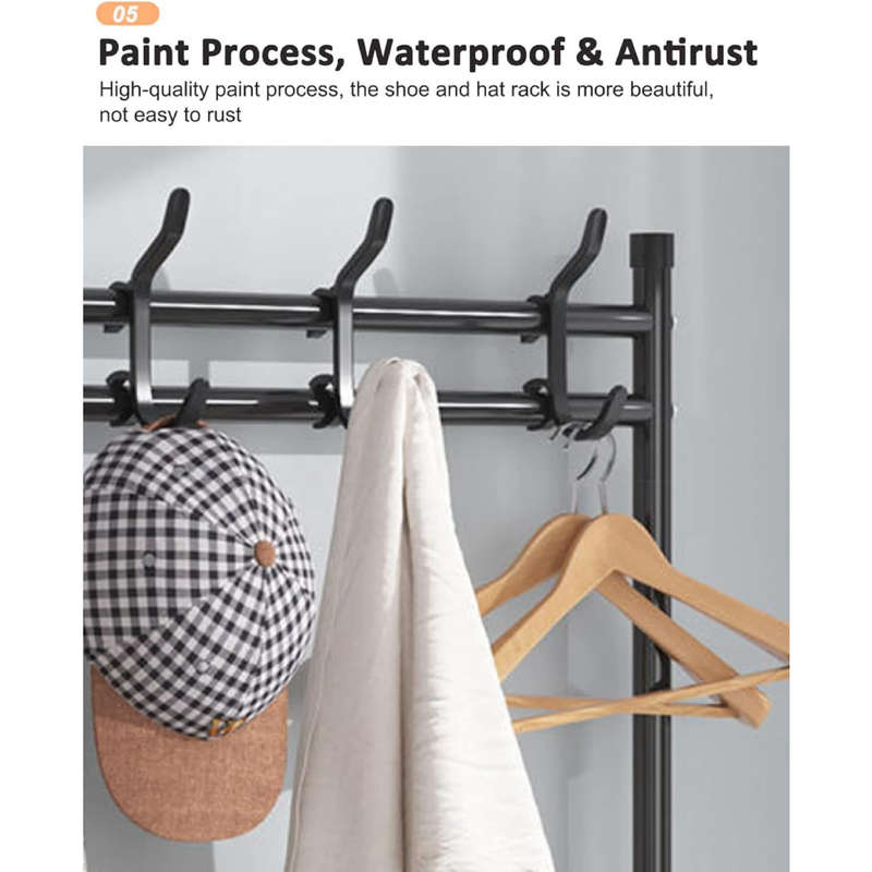Nudekor - 5 Tier Heavy Duty Multipurose Storage Rack