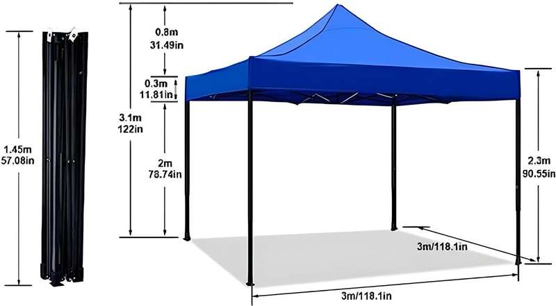 Afritrail Deluxe Gazebo