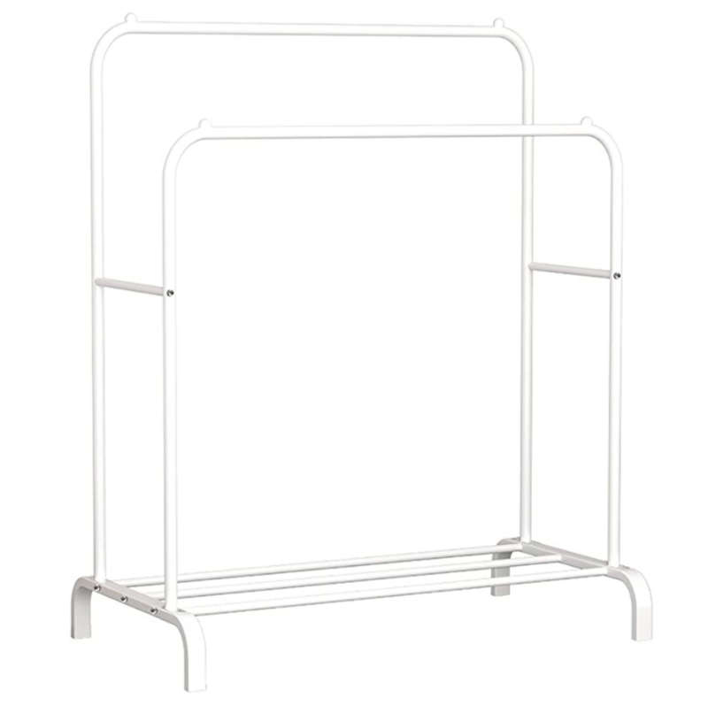 Nu Dekor - Heavy Duty Double Pole Clothes & Shoes Storage Rack